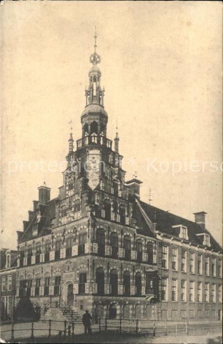 Franeker Stadhuis Rathaus Historisches Gebäude 1