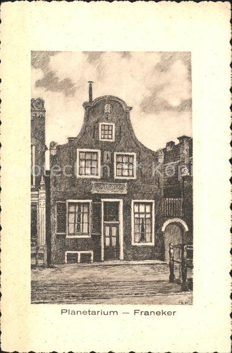 Franeker Planetarium Künstlerkarte
