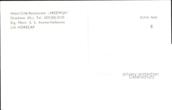 Drachten Hotel Cafe Restaurant Vreewijk – Bild 2