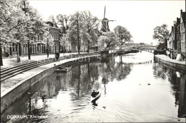 Dokkum Kleindiep Molen Windmühle
