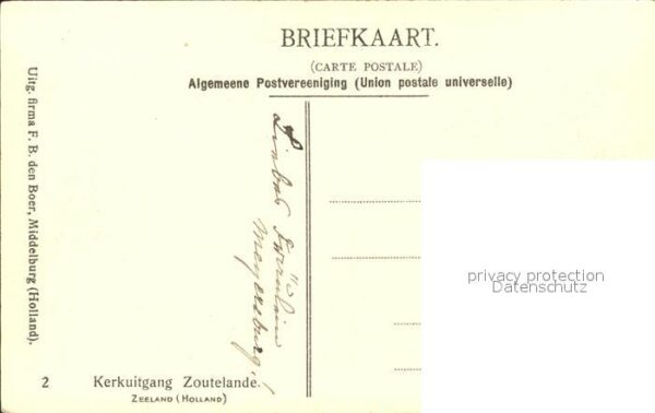 Zoutelande Kerkuitgang – Bild 2