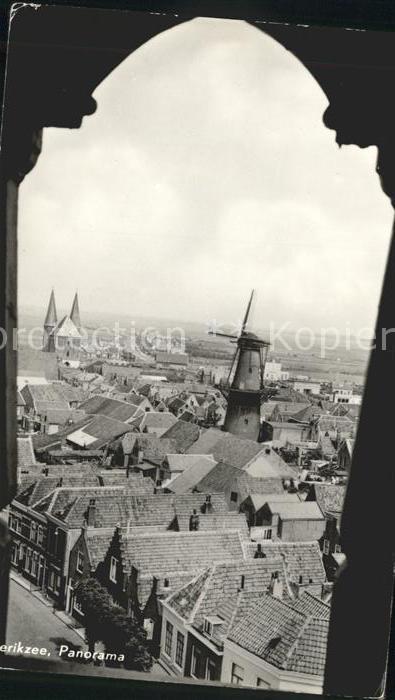 Zierikzee Panorama Molen Windmühle