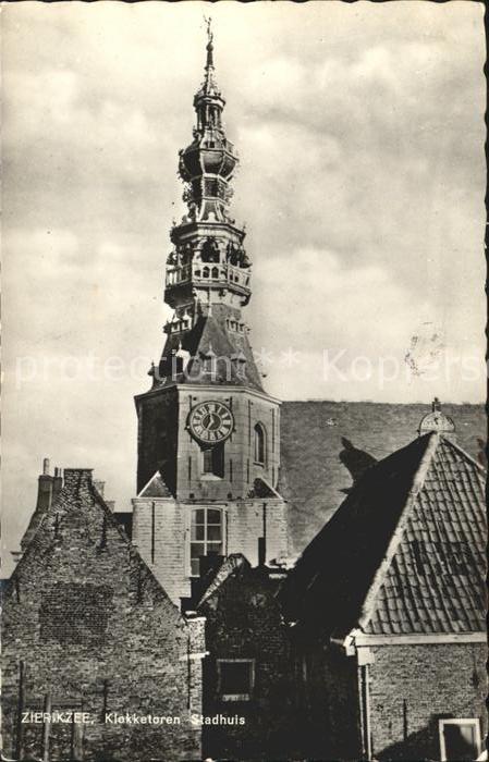 Zierikzee Klokketoren Stadhuis Glockenturm Rathau
