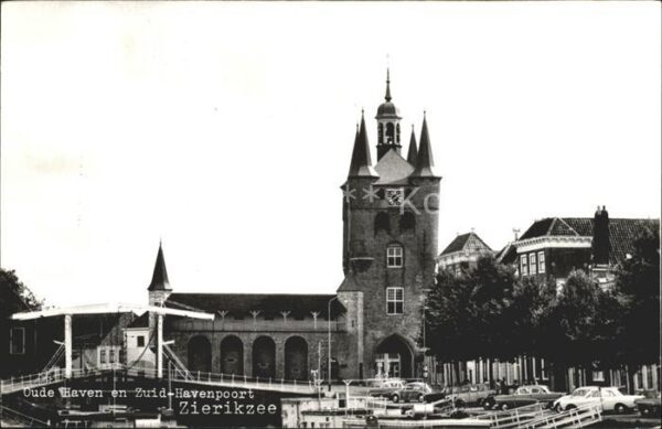 Zierikzee Oude haven en Zuid Havenpoort Zugbrücke