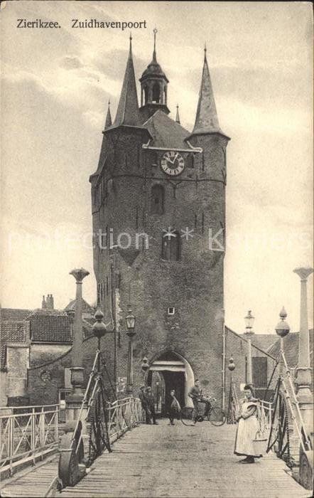 Zierikzee Zuidhavenpoort Zugbrücke