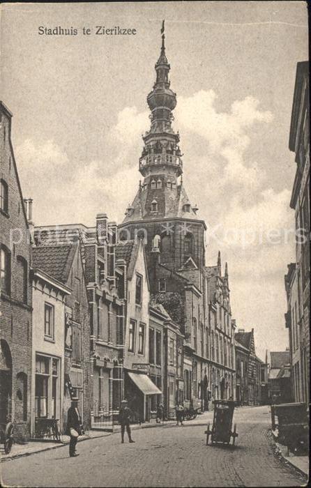 Zierikzee Stadhuis Rathaus Glockenturm