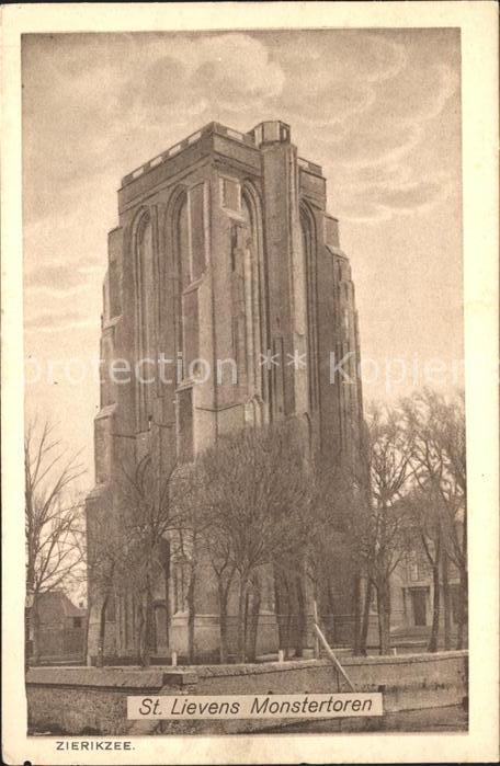 Zierikzee St Lievens Monstertoren Turm