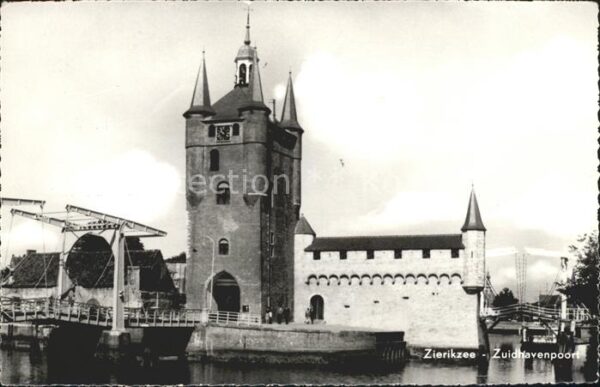 Zierikzee Zuidhavenpoort Ophaalbrug Zugbrücke