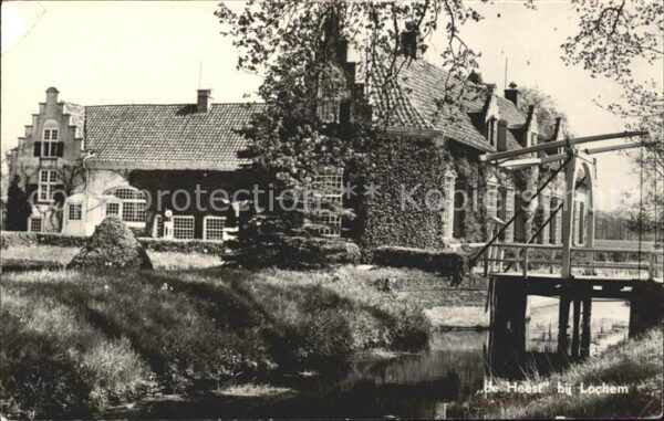 Lochem de Heest Landhuis Zugbrücke
