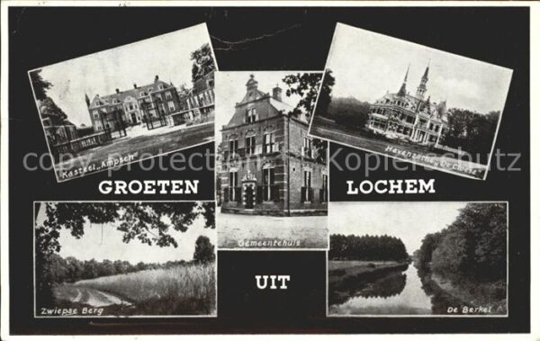 Lochem Kasteel Ampsen Zwiepse Berg Gemeentehui
