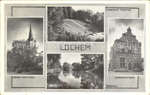 Lochem Markt Kerk Openlucht Theater Gemeentehu