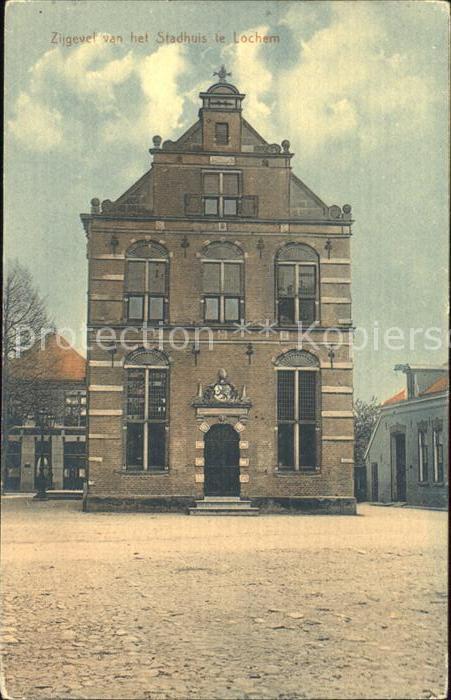 Lochem Zijgevel van het Stadhuis
