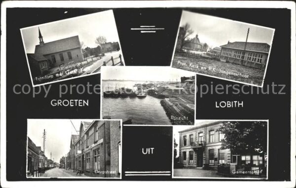 Lobith Tuindorp Kerk Jongensschool Gemeentehui