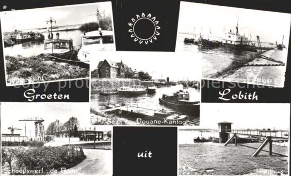 Lobith Rijngezicht Steiger Douane Kantoor Peil