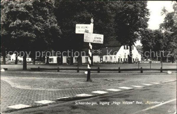 Schaarsbergen Ingang Hoge Veluwe Restaurant Rijsenbur