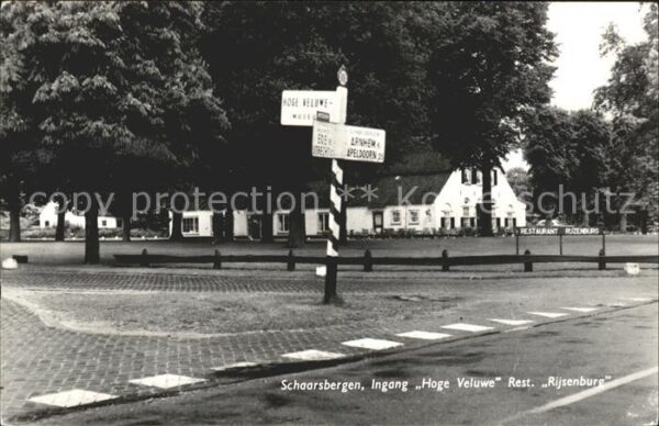 Schaarsbergen Ingang Hoge Veluwe Restaurant Rijsenbur