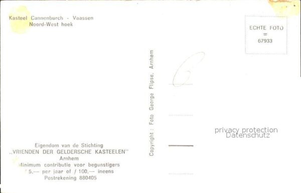 Vaassen Kasteel Cannenburch Schloss – Bild 2