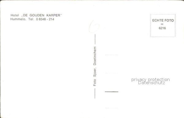 Hummelo Hotel De Gouden Karper – Bild 2