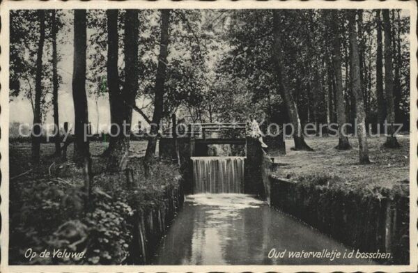 Loenen Oud watervalletje id bosschen Wasserfal