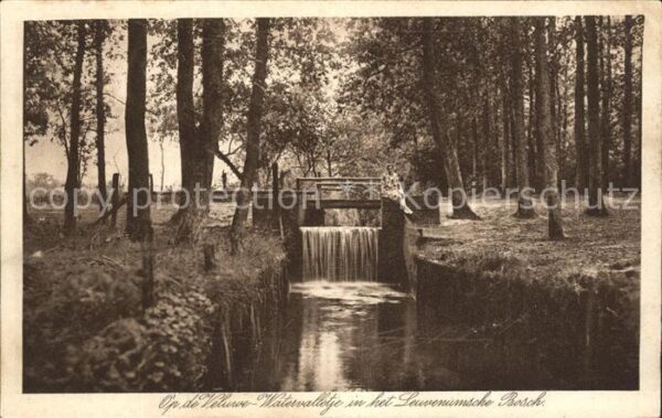 Loenen Watervalletje in het Leuvenumsche Bosch