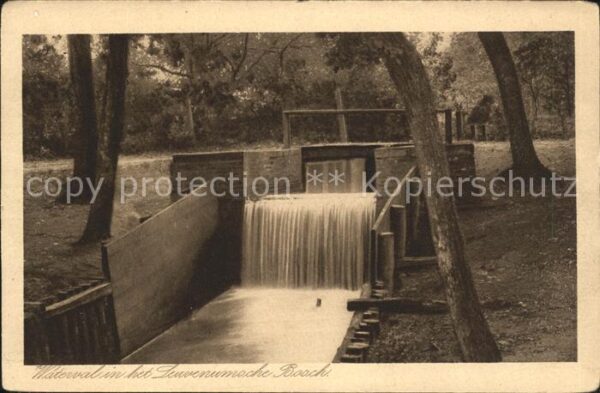Loenen Waterval in het Leuvenumsche Bosch Wass