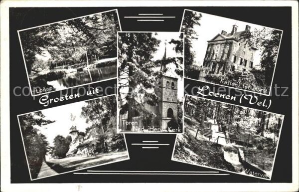 Loenen Lonapark Kasteel Waterval Kerk Strassen