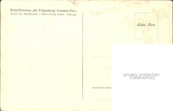 Loenen Hotel Pension De Vrijenberg – Bild 2