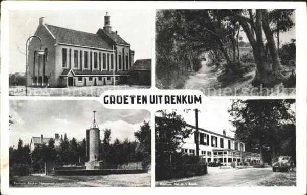 Renkum Kerk Monument Nol in 't Bosch Waldweg