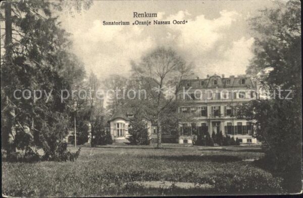 Renkum Sanatorium Oranje Nassau Oord