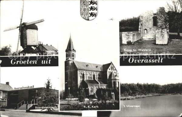 Overasselt Molen Ruine St Walderik 't Uivernest Bo