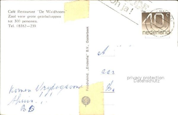 Otterlo Gelderland Cafe Restaurant Speeltuin De Waldhoorn – Bild 2