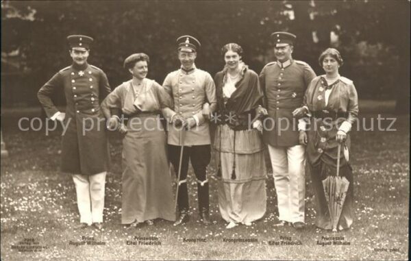 Adel Preussen Kronprinz Wilhelm Kronprinzessin Cecili
