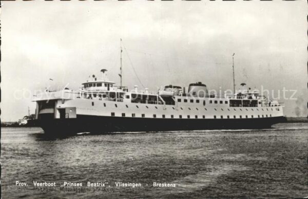 Schiffe Ships Navires Veerboot Prinses Beatrix Vlissingen-Bre