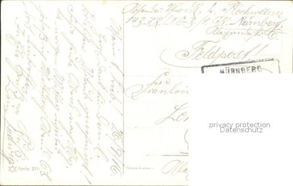 Hunde Bahnpost-Stempel Nürnberg Hof Zug 117. – Bild 2