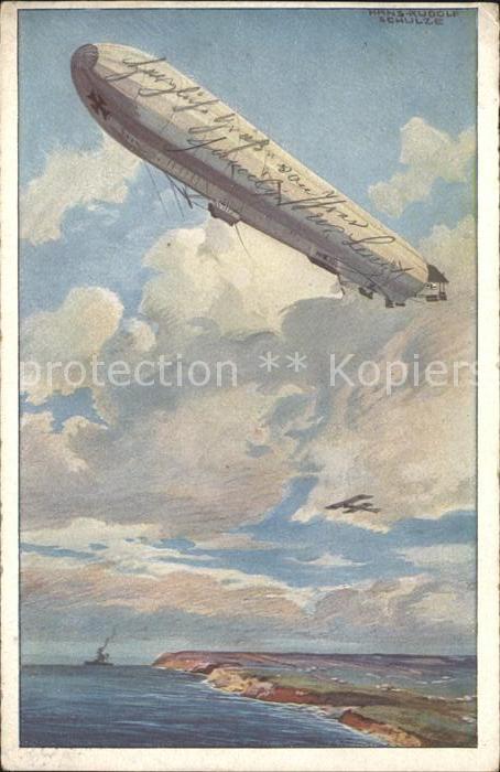 Verlag Deutscher Luftflottenverein Prof. Hans Rudolf Schulze Zeppelin