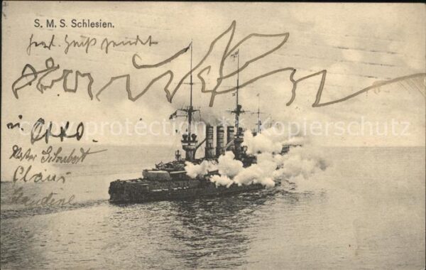 Marine WK1 S.M.S. Schlesien
