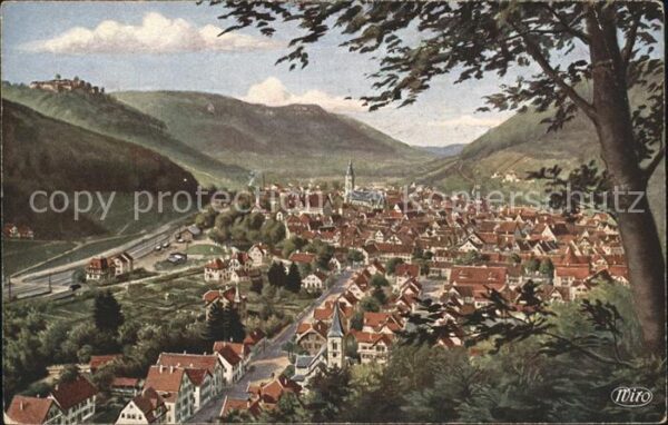 Verlag WIRO Wiedemann Nr. 2789 A Urach Ruine Hohenurach