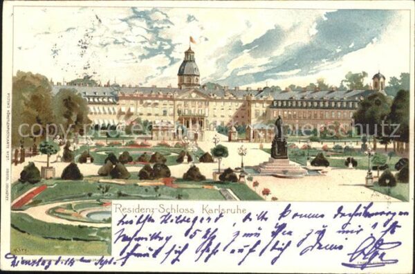 Kley Residenz-Schloss Karlsruhe