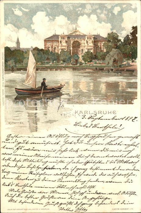 Mutter K. Karlsruhe Bootsfahrt