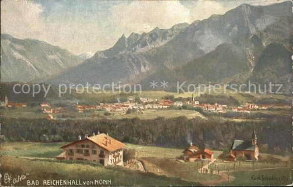 Verlag Tucks Oilette Nr. 712 Bad Reichenhall