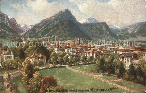 Verlag Tucks Oilette Nr. 712 Bad Reichenhall