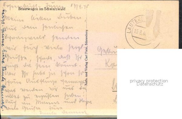 Hochzeit Brautwagen Schwarzwald Pferde – Bild 2