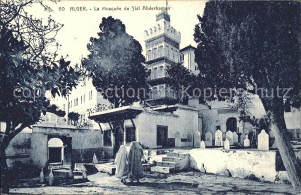 Alger Algerien Mosquee de Sidi Abderhaman Moschee