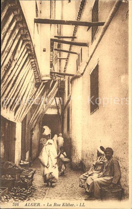 Alger Algerien Rue Kleber