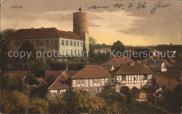 Lagow Ostbrandenburg Teilansicht