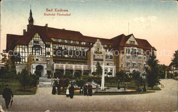 Bad Kudowa Niederschlesien Kurhotel Fürstenhof