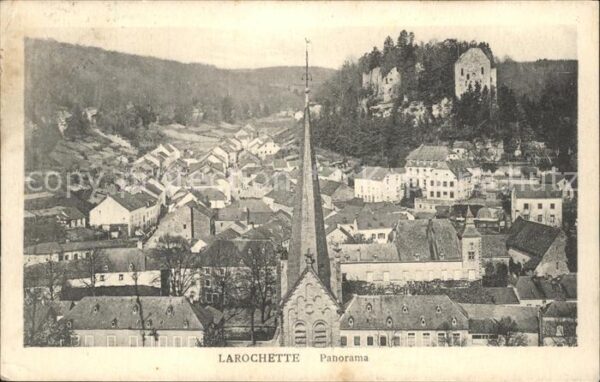 Larochette Luxembourg Panorama