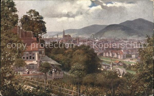 Hoffmann Heinrich Freiburg im Breisgau vom Lorettoberg Nr