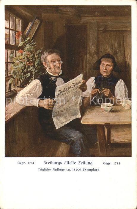 Zeitung Freiburg im Breisgau Handarbeit Häkeln