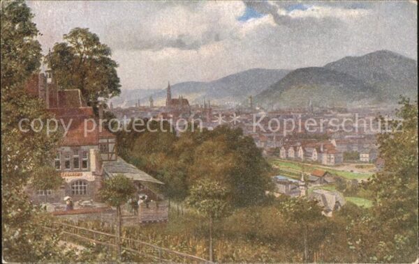 Hoffmann Heinrich Freiburg im Breisgau vom Lorettoberg Nr